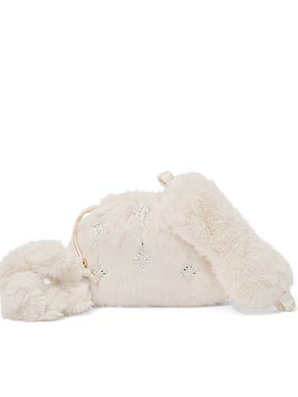 Victoria's Secret Luxe Plush Faux Fur 3-Piece Travel Accessories Gift Set NWT